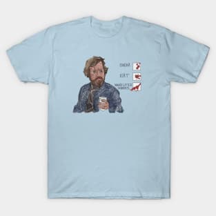 Hooper Knows Eating Machines T-Shirt